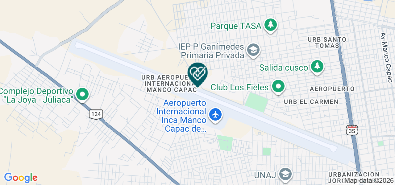 Mapa de Clinica San Pablo - Juliaca