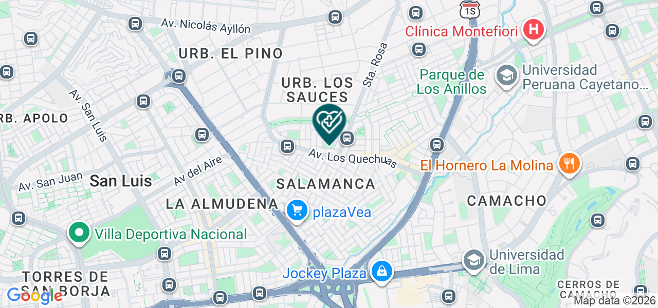 Mapa de Elite Dental