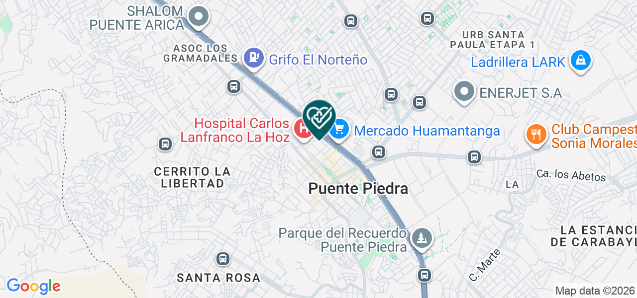 Mapa de Consultorio Medico Carrion