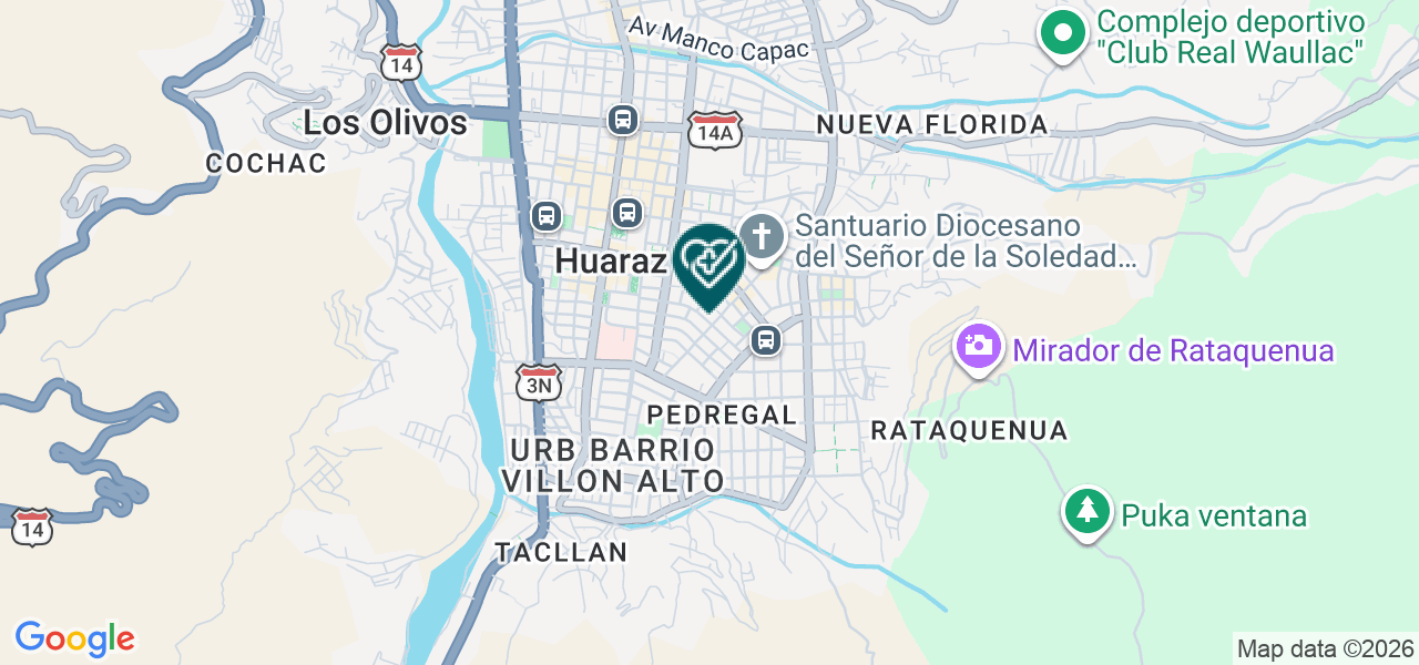 Mapa de Centro Odontologico Integral SAC