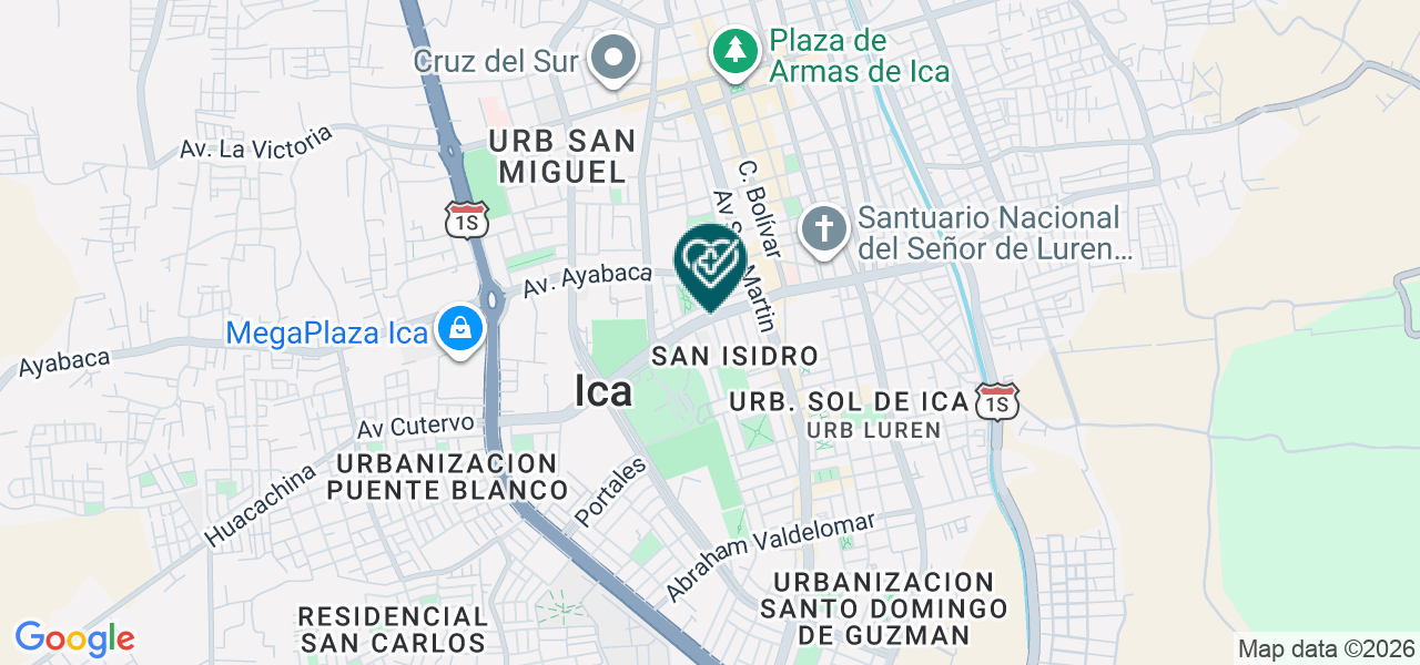 Mapa de Pedro Antonio Lengua Yonz
