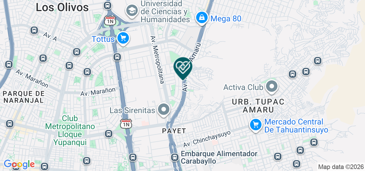 Mapa de Dr. Luis Quito