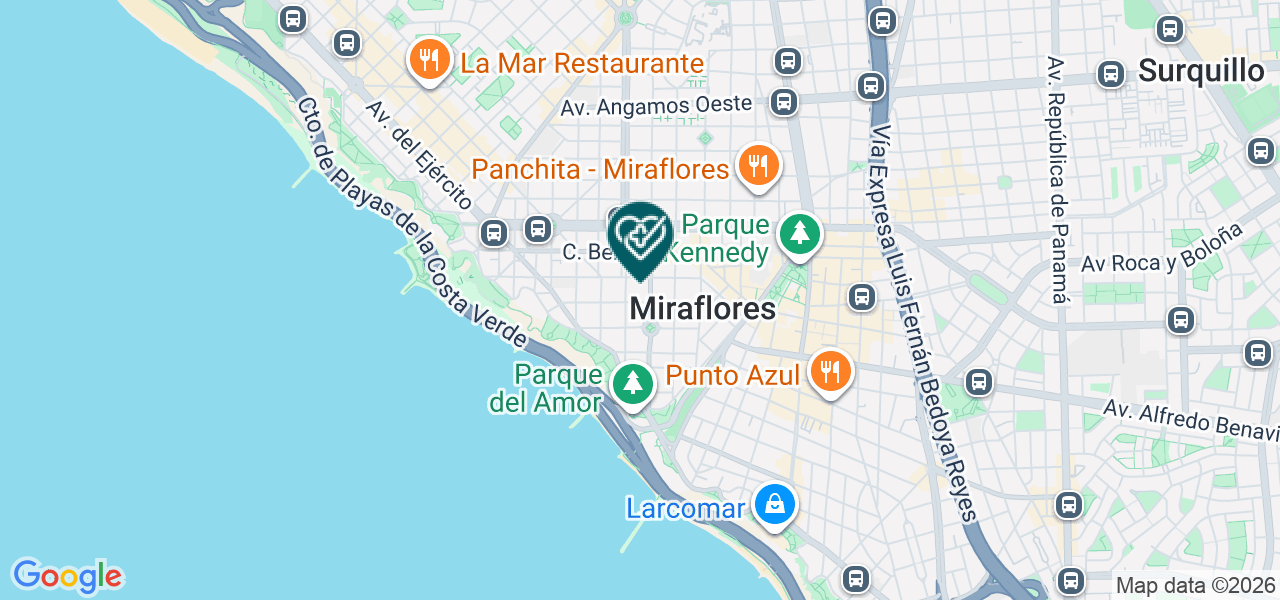Mapa de Clinica Velarde-alvarez