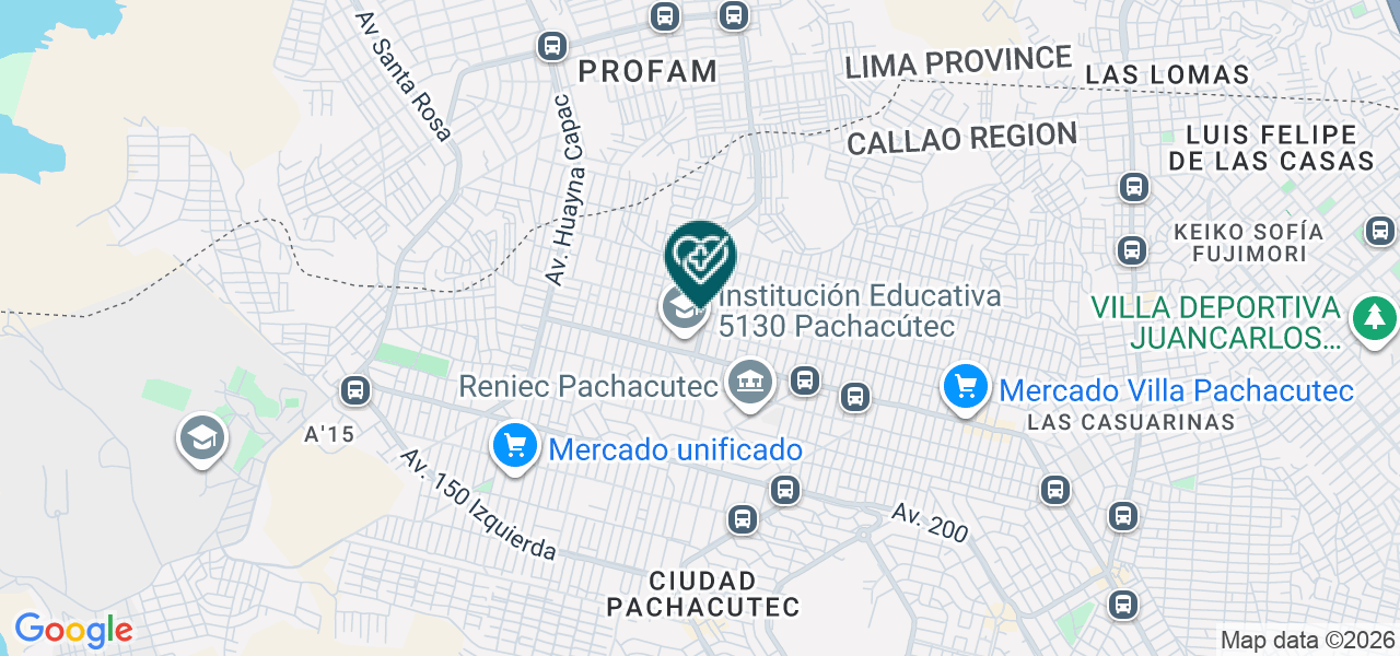 Mapa de Consultorio Zonadentalc