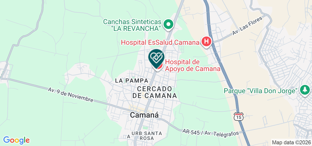 Mapa de Consultorio Medico