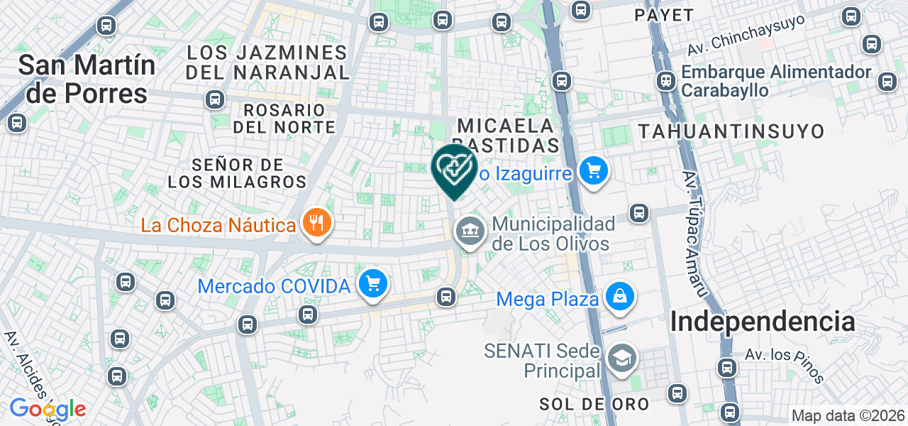 Mapa de Candila