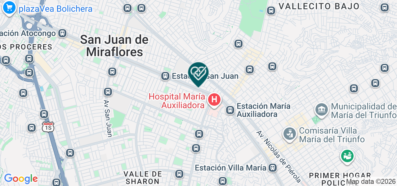 Mapa de Consultorio Médico Alvarado