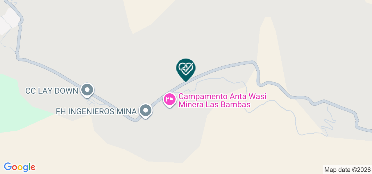 Mapa de Centro Medico Anta Wasi