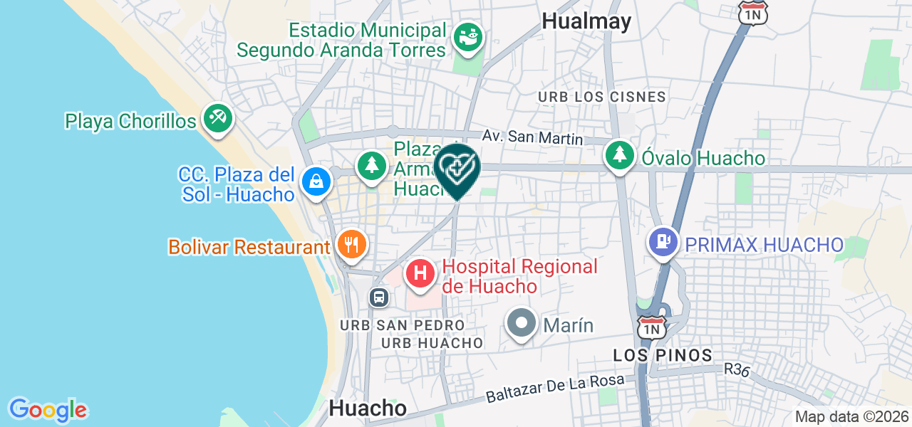 Mapa de Spada Centro Integral de Odontología Estética