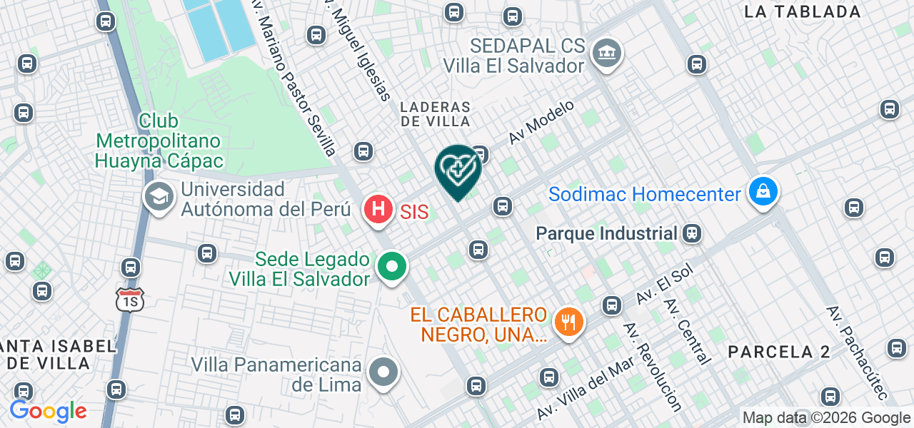 Mapa de Happy Dentys