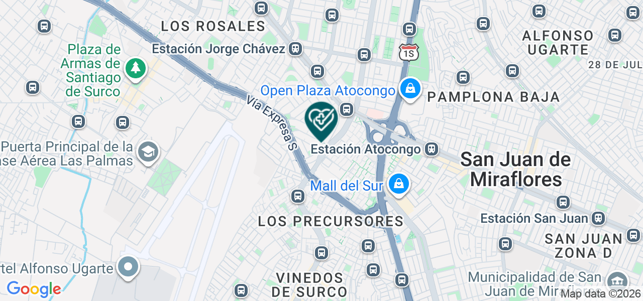 Mapa de Consultorio Pediatrico Dr. Arevalo