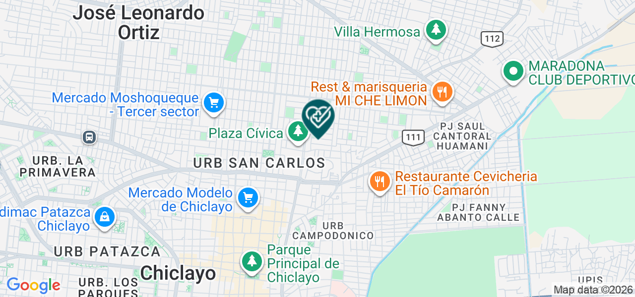 Mapa de Consultorio Medico