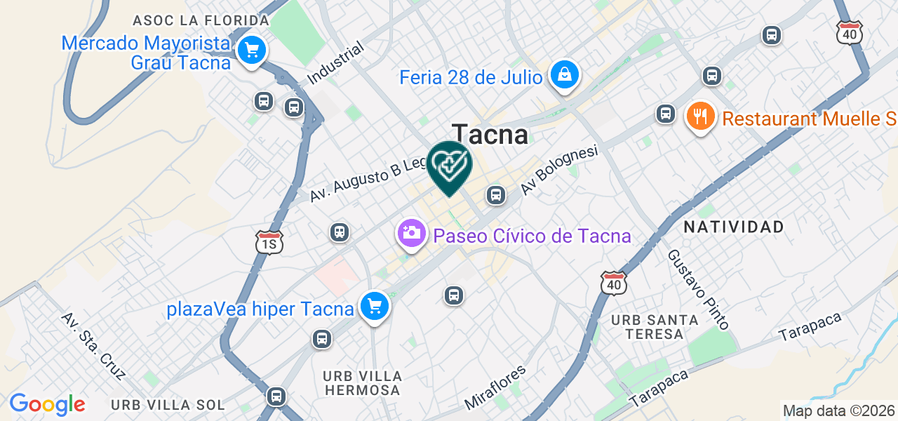 Mapa de Consultorio Odontologico "corazi Dent