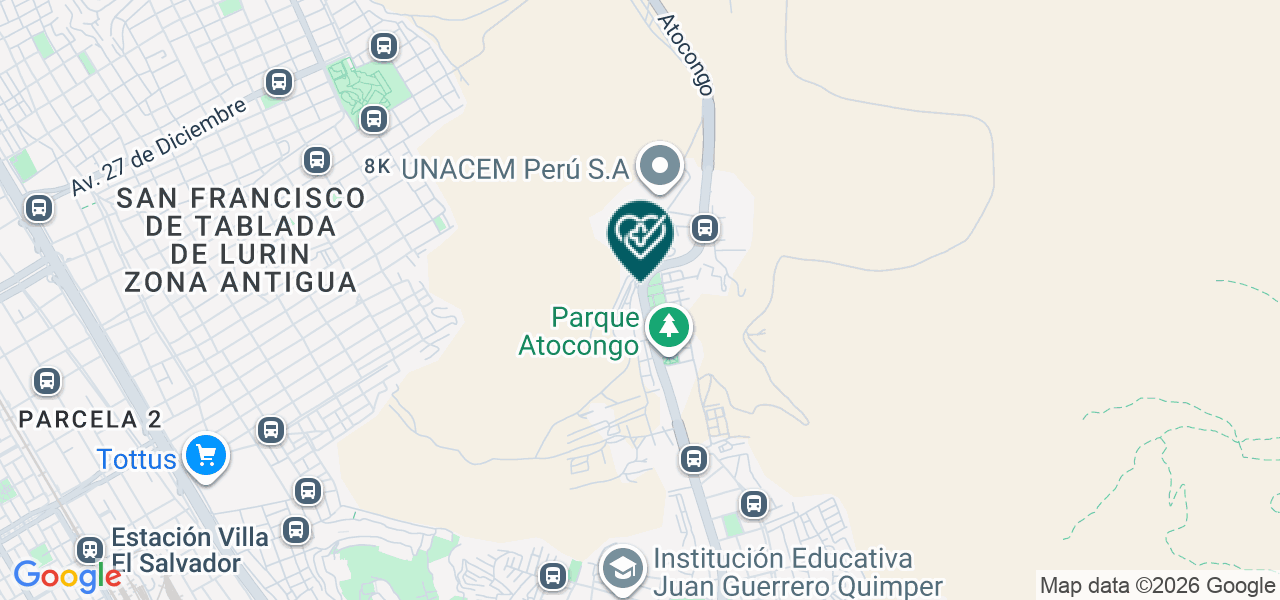 Mapa de Unacem S.A.A.