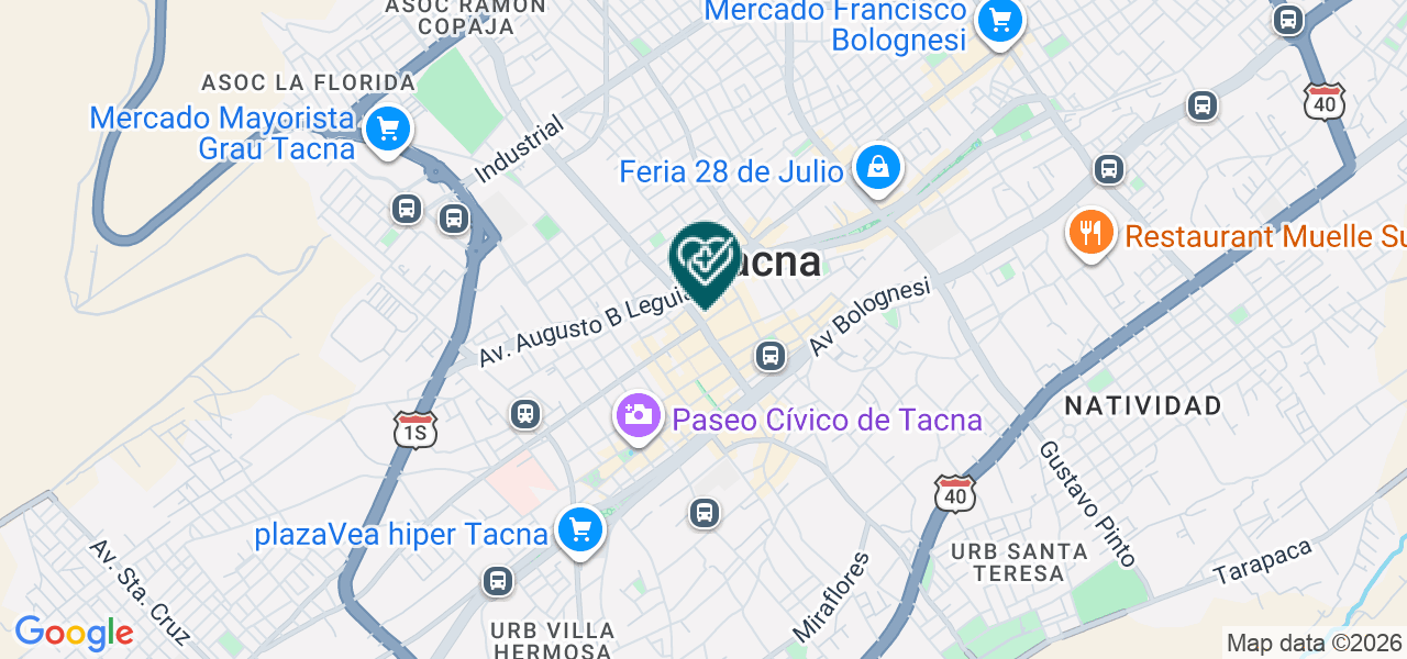 Mapa de Consultorio de Enfermeria "sta. Maria Auxiliadora
