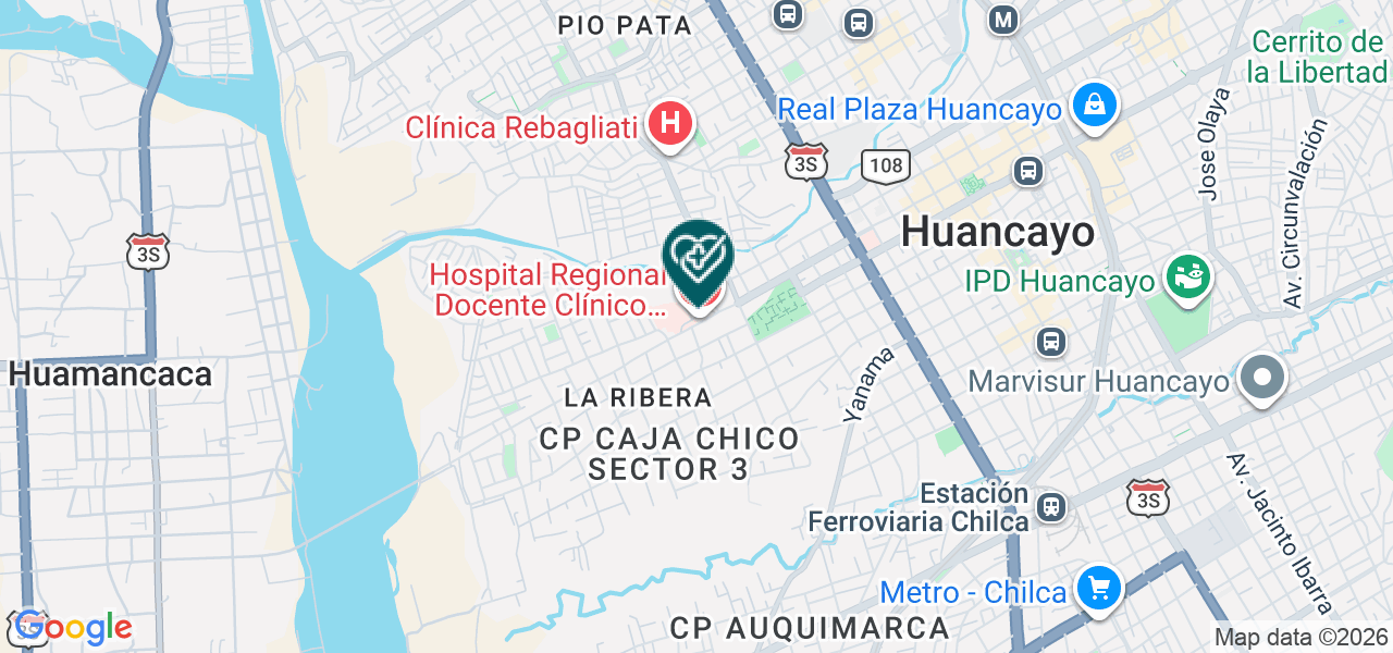 Mapa de Clinica Santa Cruz