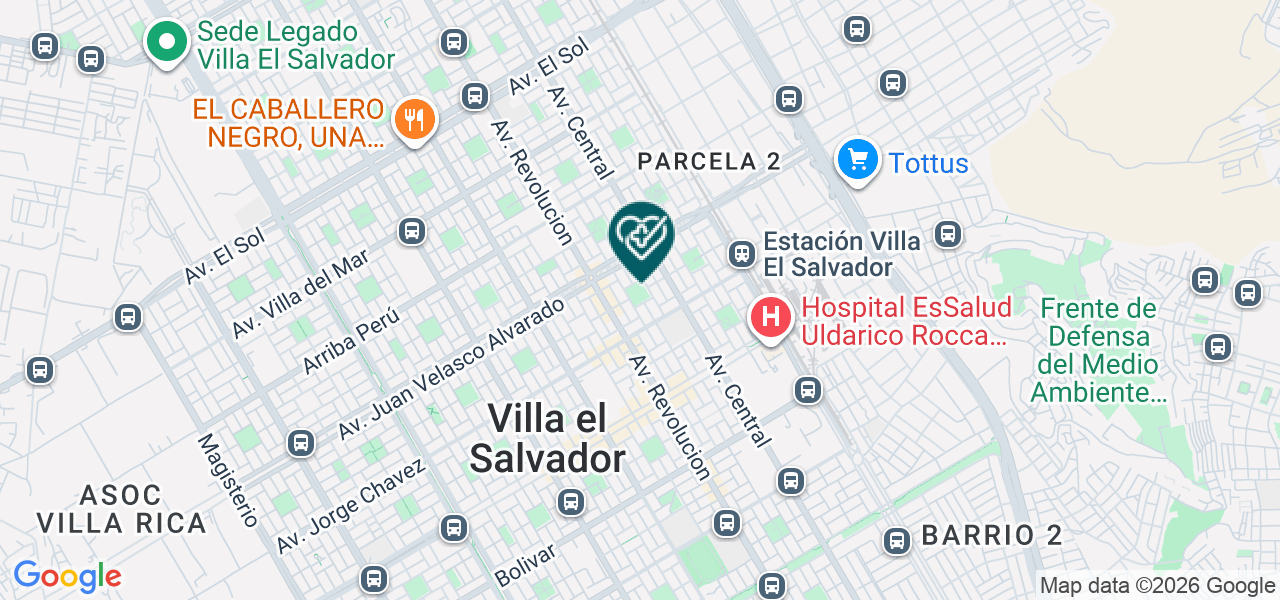 Mapa de Consultorio Obstetrico L'aurora