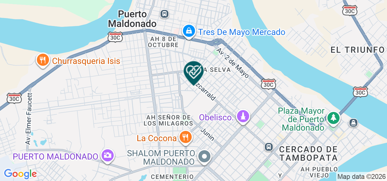 Mapa de Mas Salud Centro Medico de Especialidades y Diagnostico