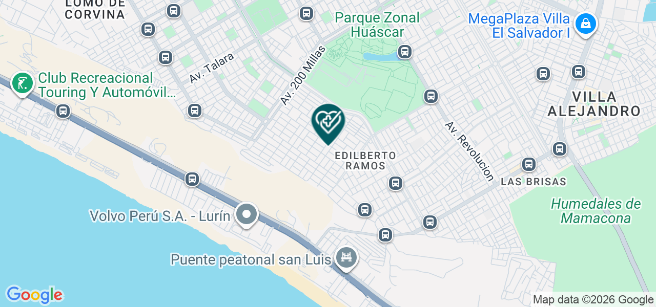 Mapa de Consultorios Medicos Oasis de Villa