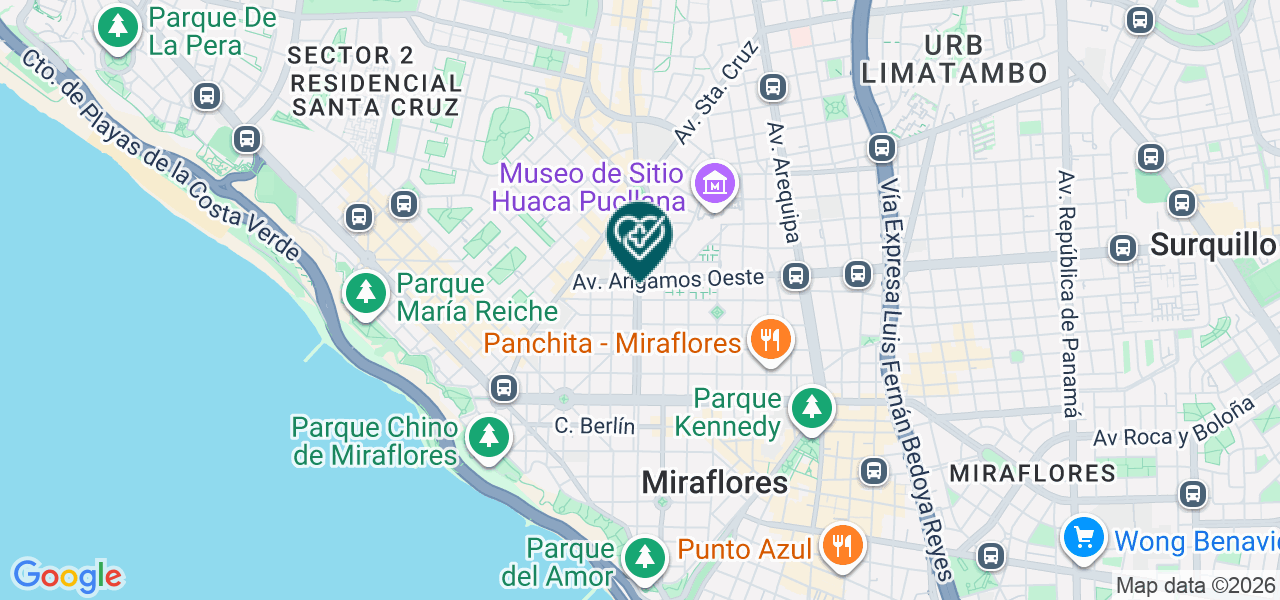 Mapa de Consultorio Odontologico New Sthetic