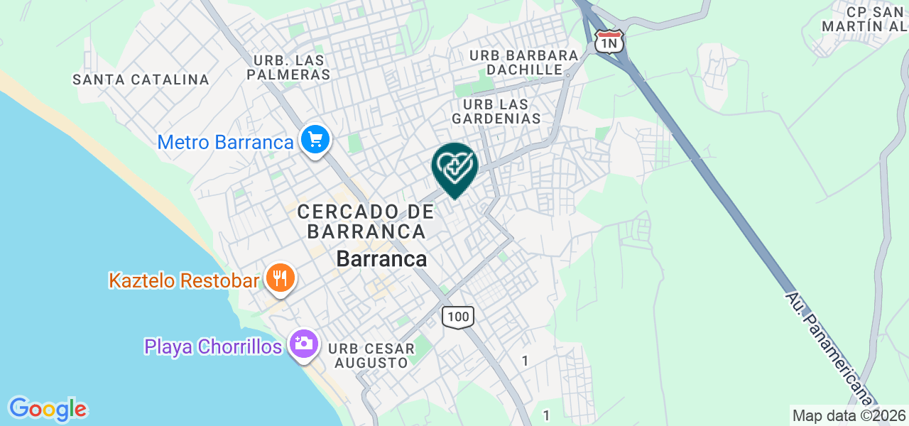 Mapa de Consultorio Obstétrico G & M