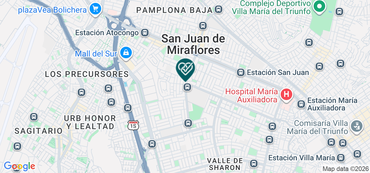 Mapa de Clinica Buenaventura