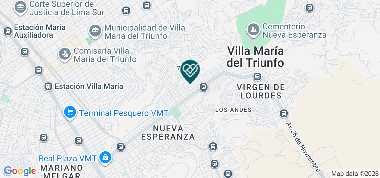 Mapa de Efy Dent, Odontología Integral