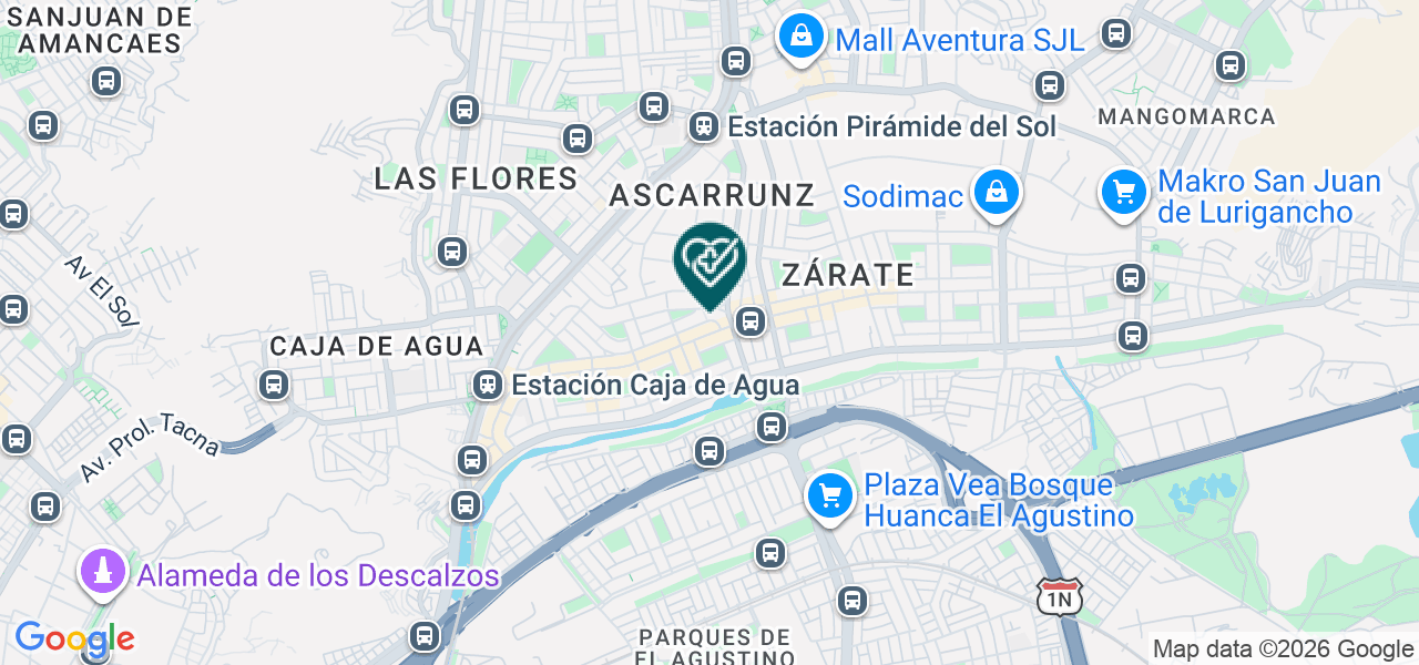 Mapa de Consultorio Dental Valdent