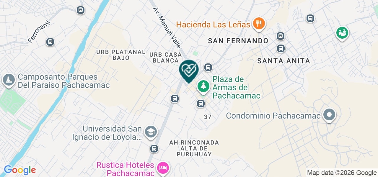 Mapa de Laboratorio Clínico R.l. S.A.C.