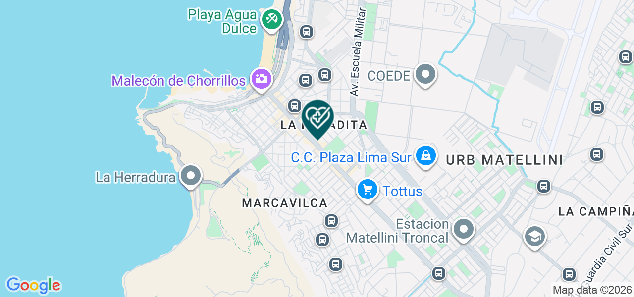 Mapa de Consultorio Medico - Servicio de Apoyo al Diagnostico