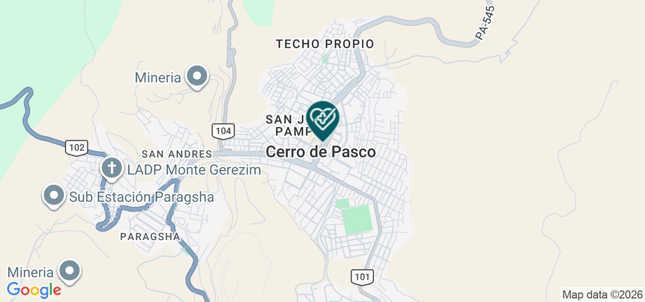 Mapa de Clinica Gonzales