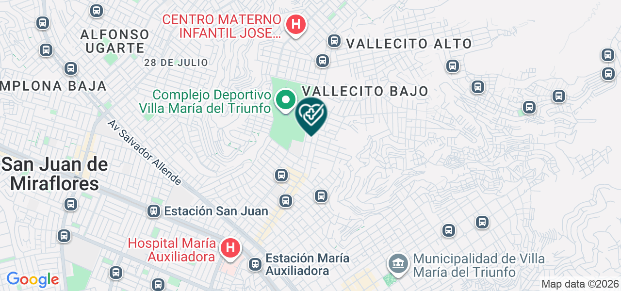 Mapa de Consultorio Medico Contreras