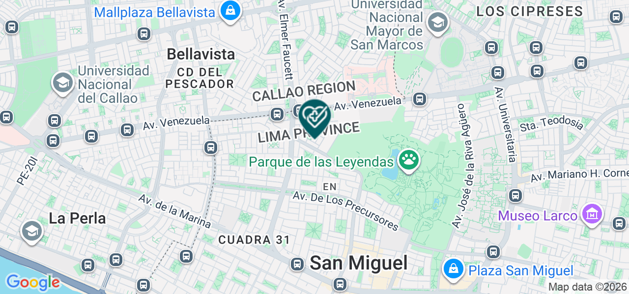 Mapa de Consultorio Medico