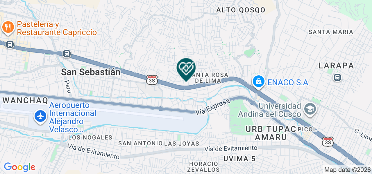 Mapa de Mz Odontologos