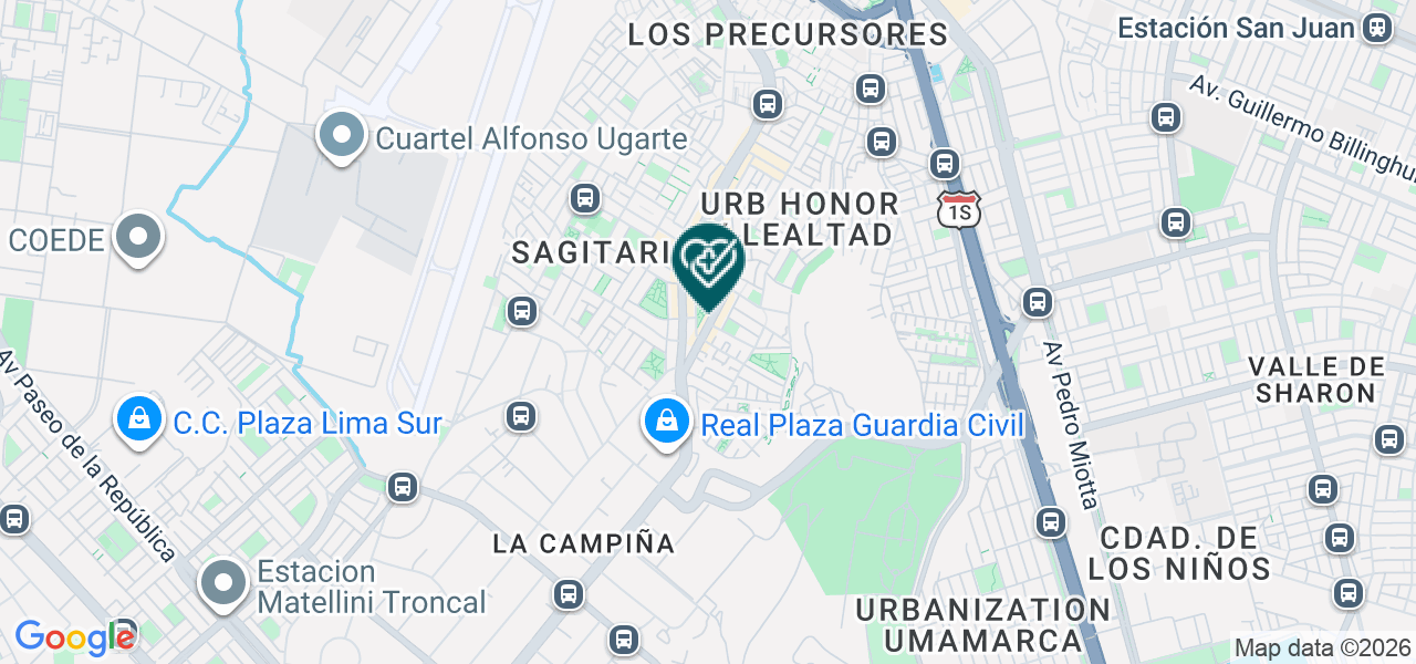 Mapa de Dental Sonrident