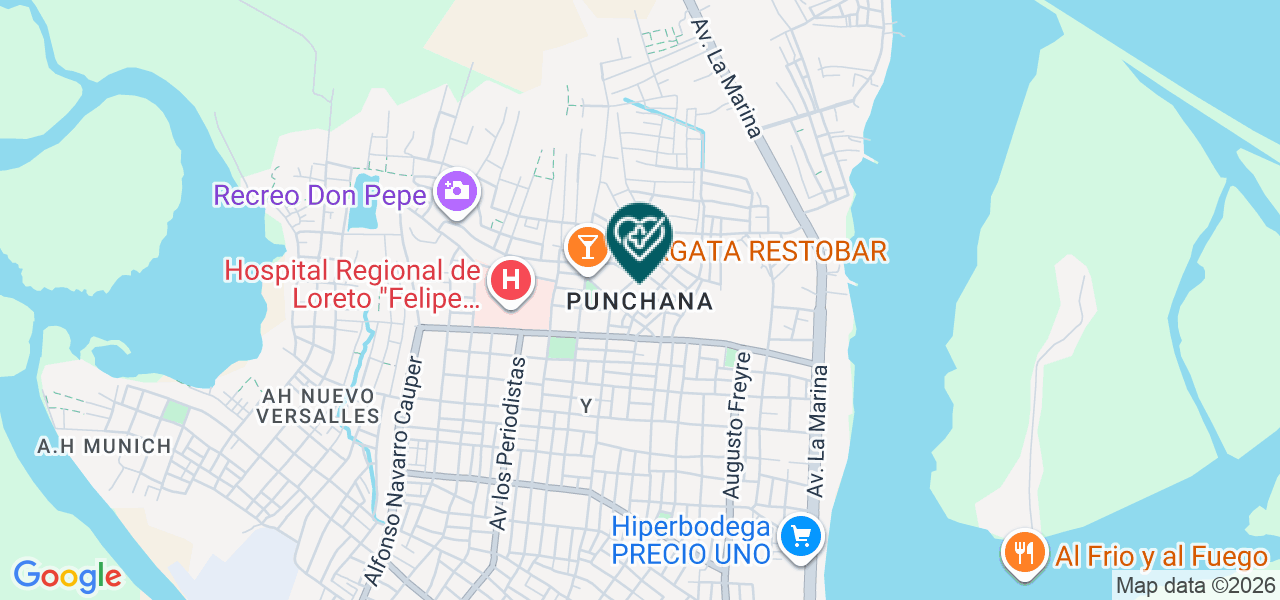 Mapa de Amazon Hope Ii