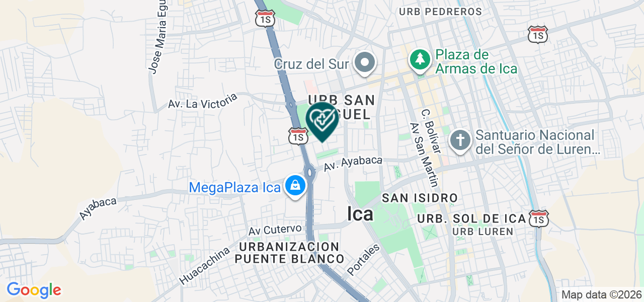 Mapa de Clínica S. Morales S.R.L