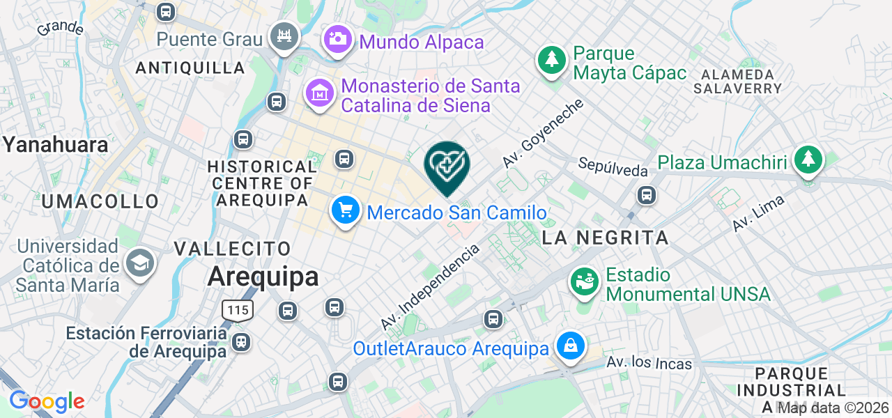 Mapa de Consultorio Dental
