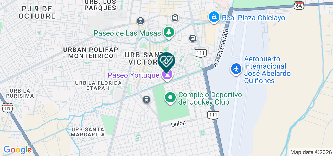 Mapa de Vitalis Oncologia Integrativa S.A.C.