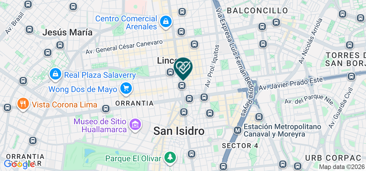 Mapa de Oscar Salcedo Hermoza