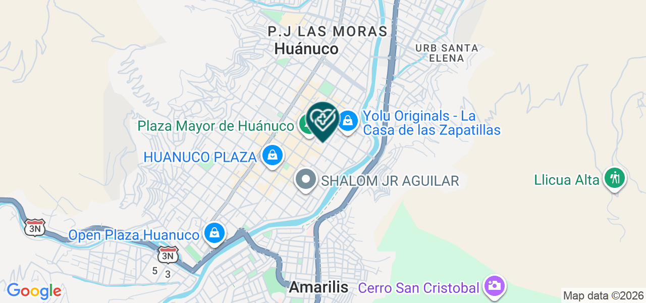 Mapa de Centro Medico el Rosario