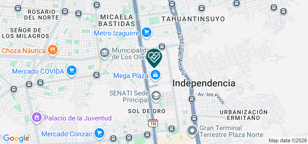 Mapa de Medical Assistant