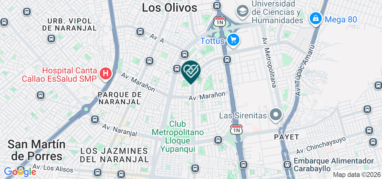 Mapa de Jorge Luis Sotelo Chavez