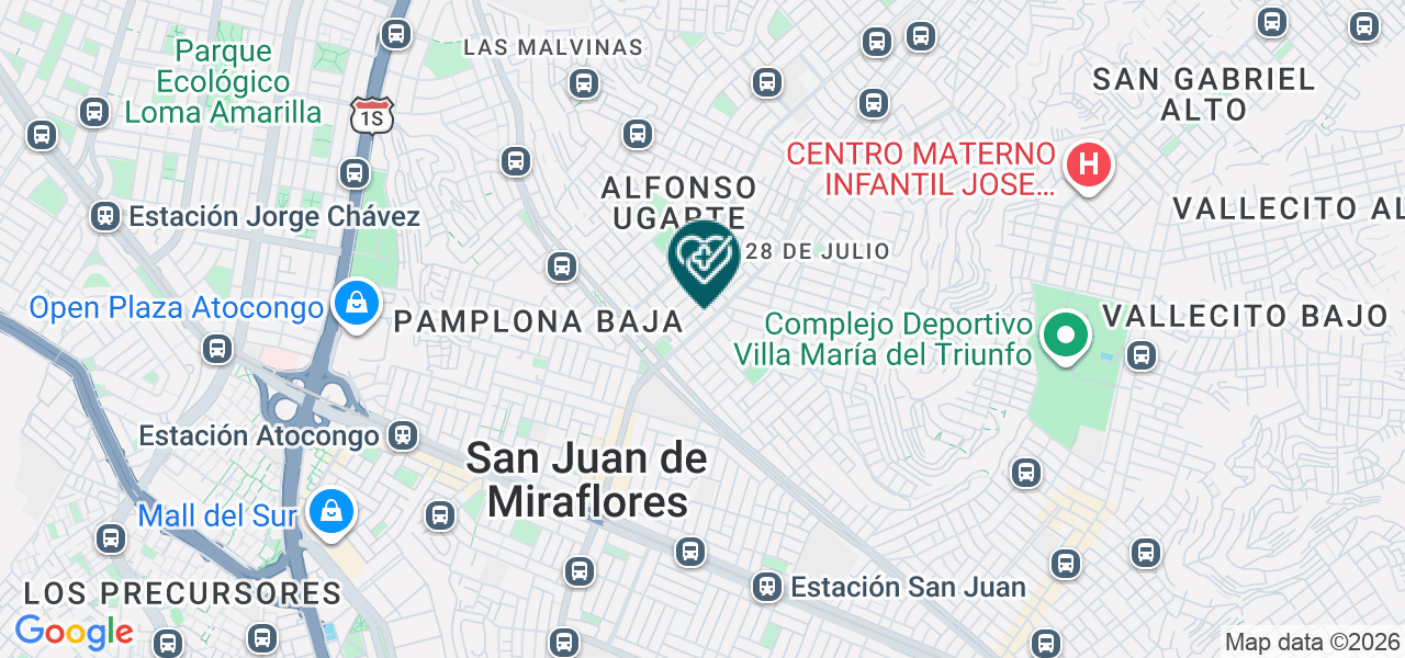 Mapa de Centro Medico
