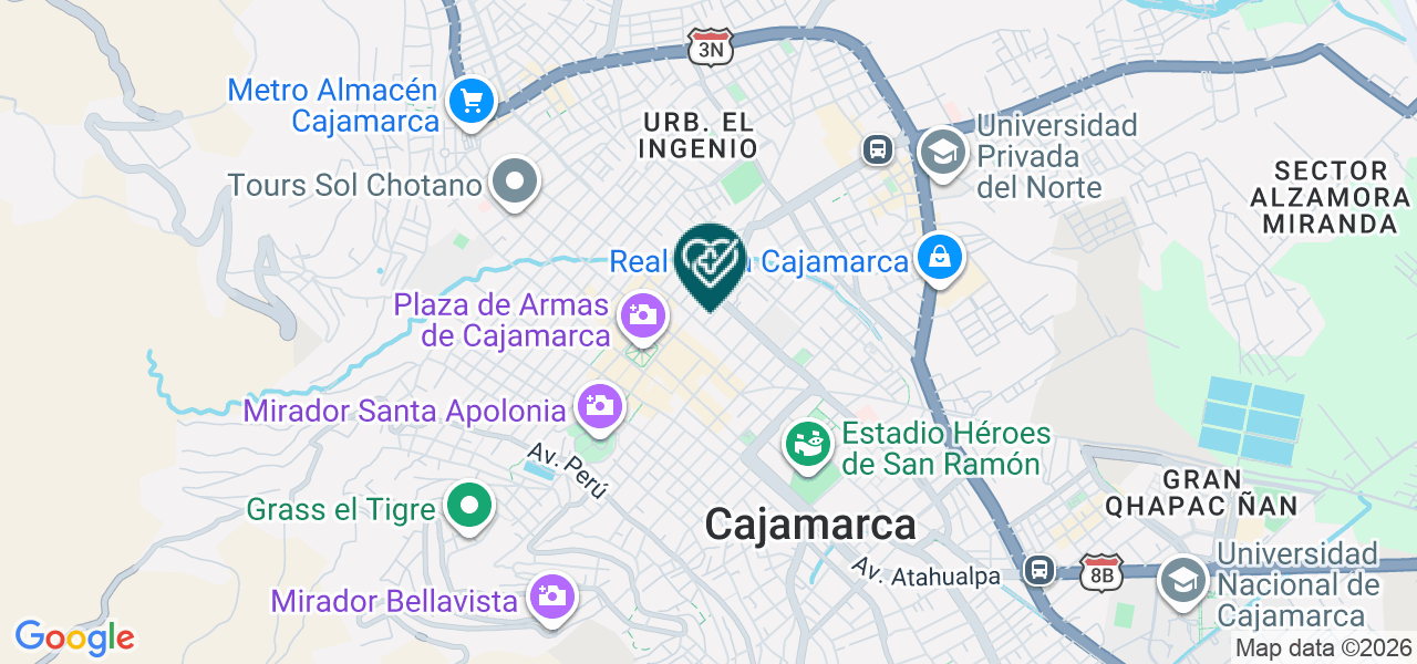 Mapa de Consultorio Medico "allin Kawsay