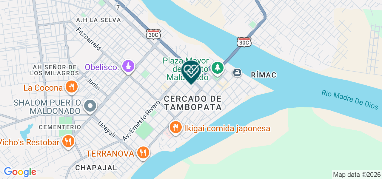 Mapa de Psicodental