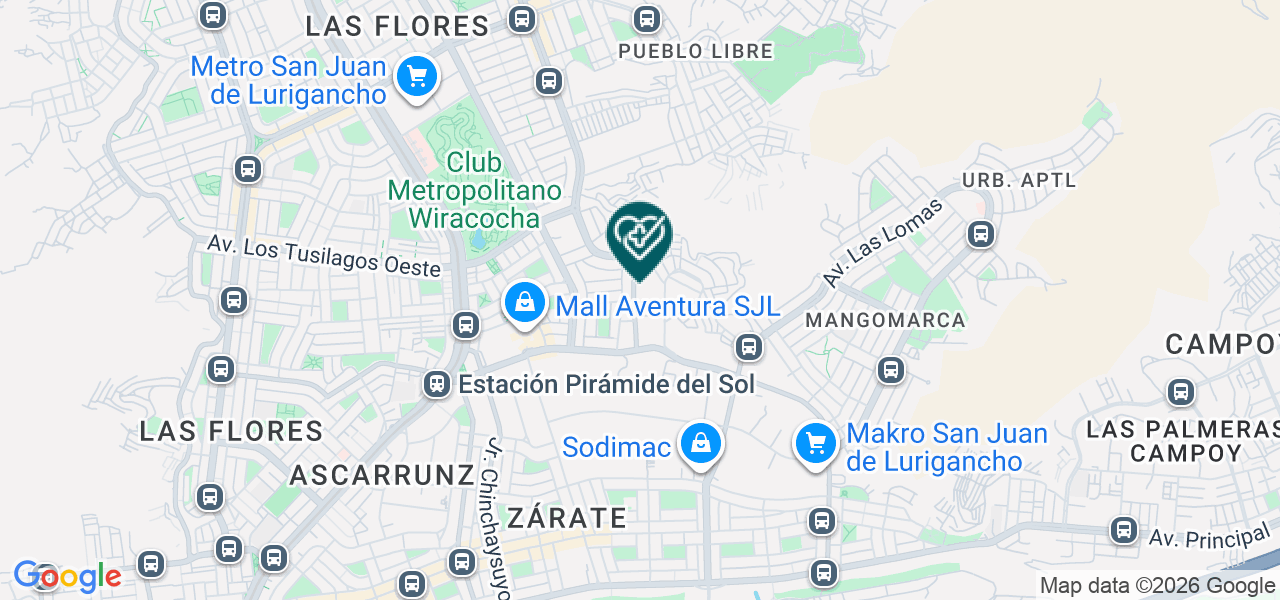 Mapa de Enferlima