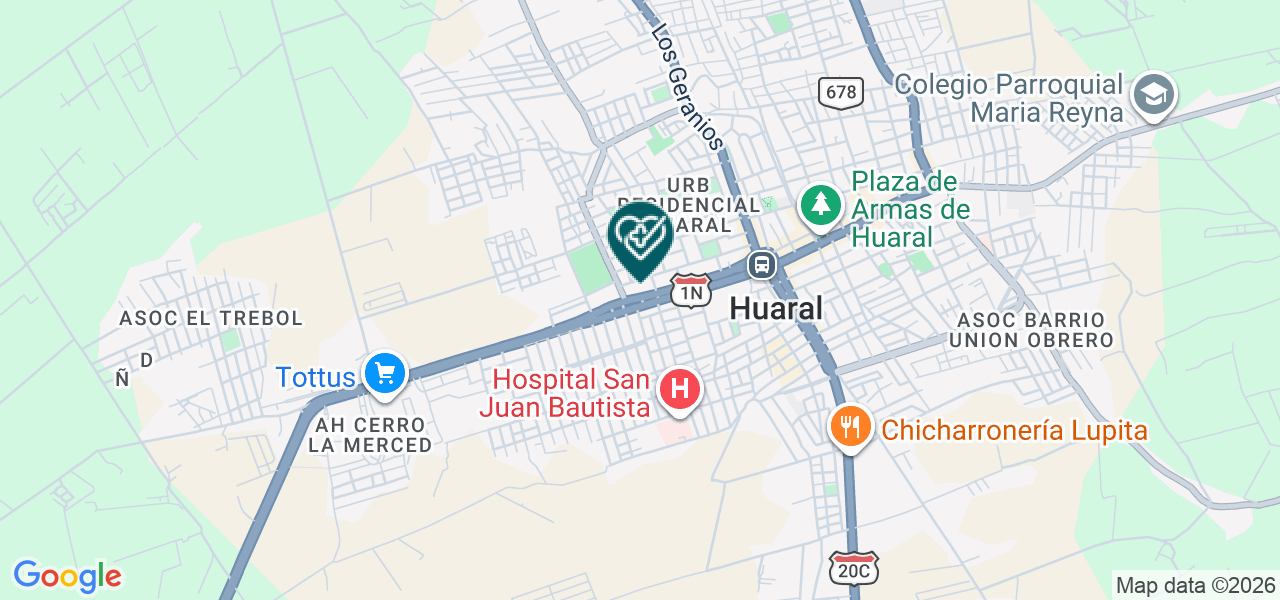 Mapa de Fisiocenterfat