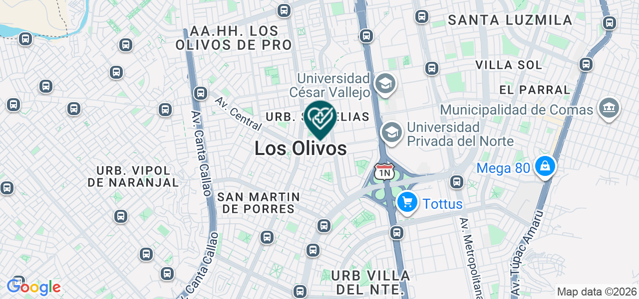Mapa de Master Smile