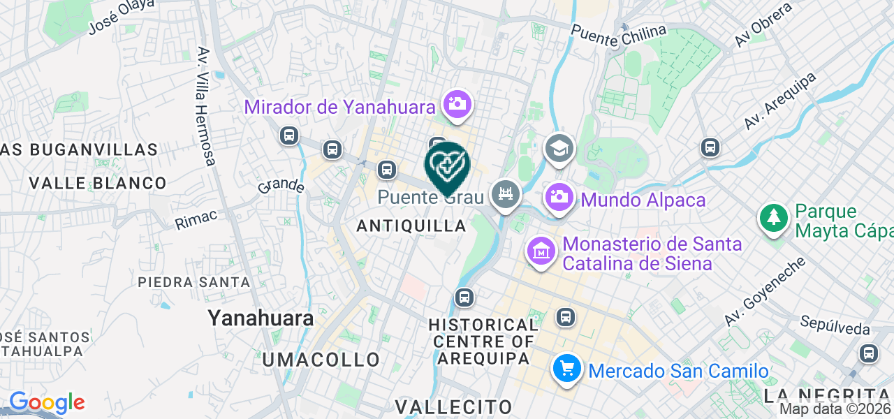 Mapa de Consultorio Medico de Pediatria